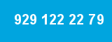 929 122 22 79
